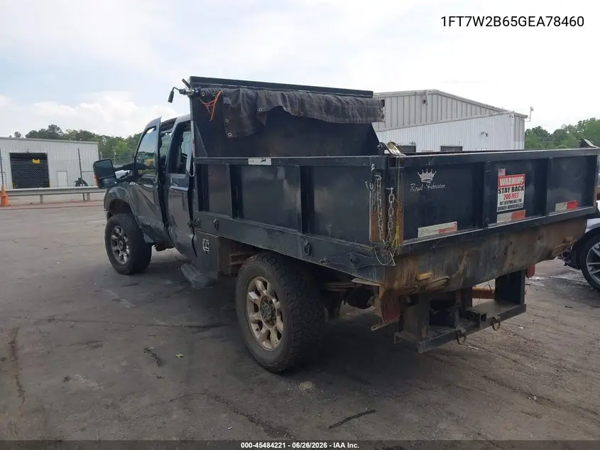 2016 Ford F-250 VIN: 1FT7W2B65GEA78460 Lot: 45484221