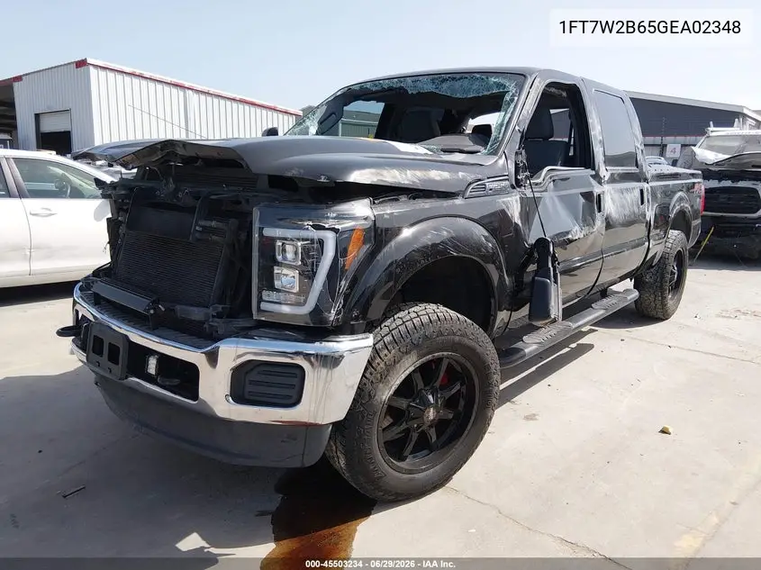 2016 Ford F-250 Lariat/Xl/Xlt VIN: 1FT7W2B65GEA02348 Lot: 45503234