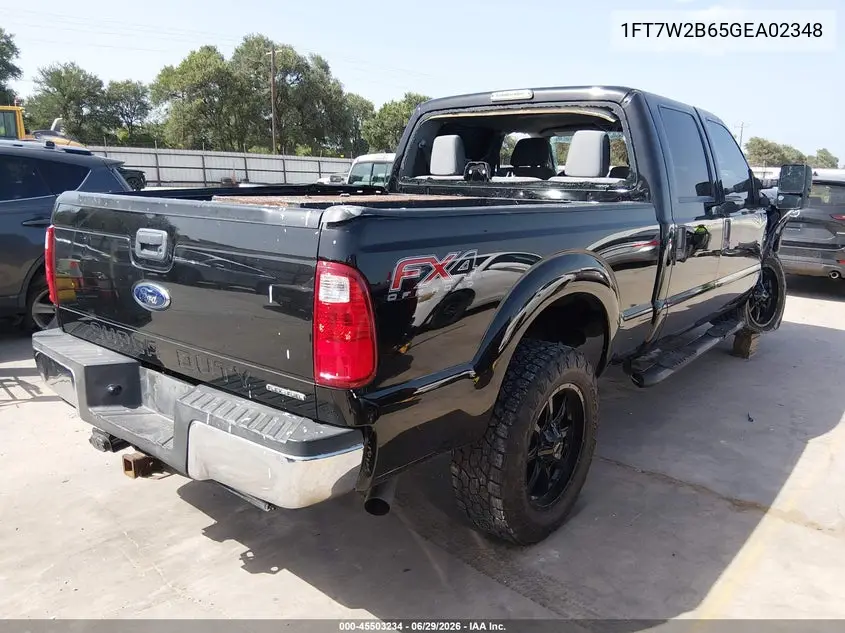 2016 Ford F-250 Lariat/Xl/Xlt VIN: 1FT7W2B65GEA02348 Lot: 45503234