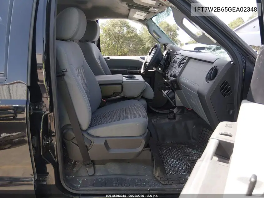 2016 Ford F-250 Lariat/Xl/Xlt VIN: 1FT7W2B65GEA02348 Lot: 45503234