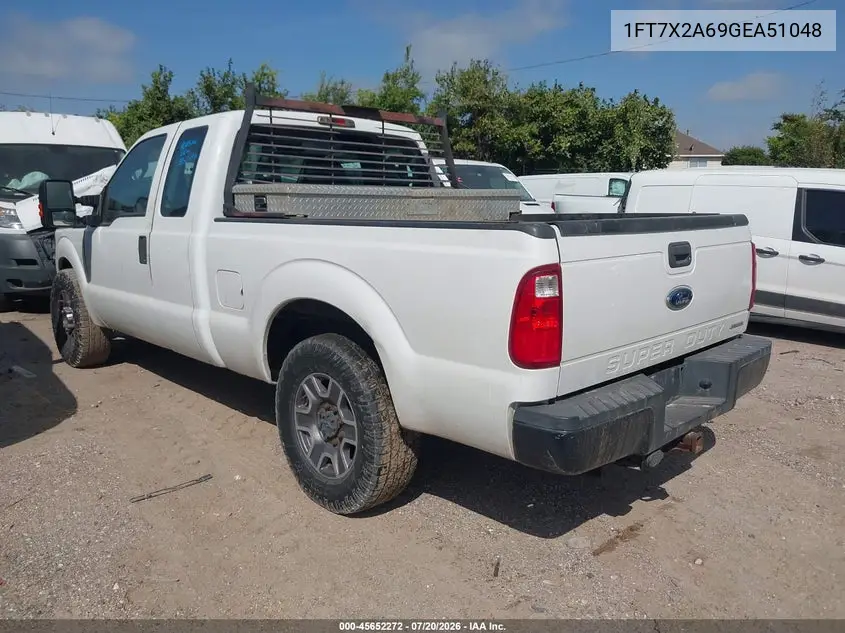 2016 Ford F-250 Xl VIN: 1FT7X2A69GEA51048 Lot: 45652272