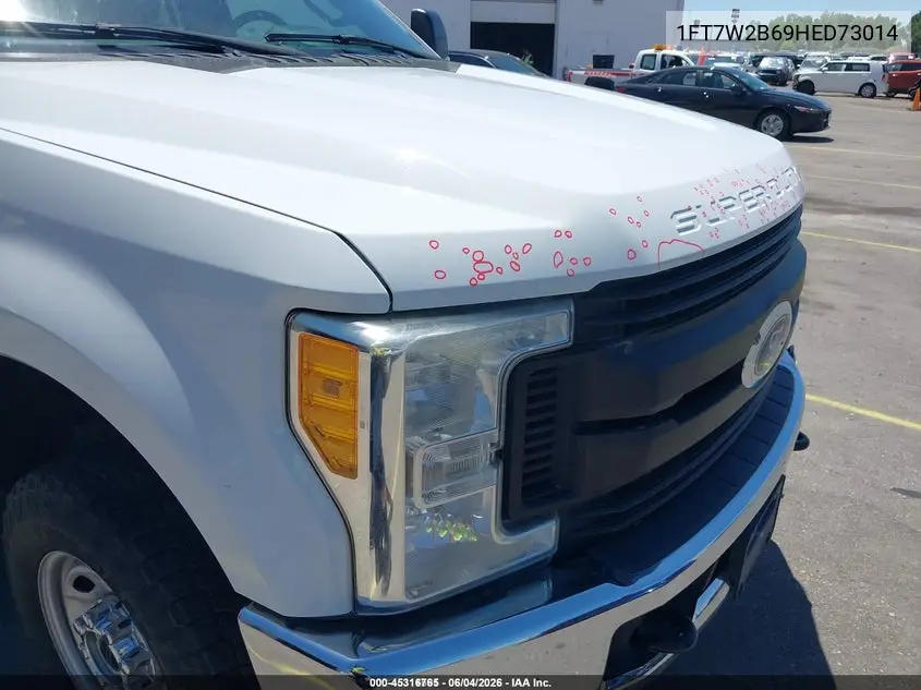 2017 Ford F-250 Xl VIN: 1FT7W2B69HED73014 Lot: 45316765