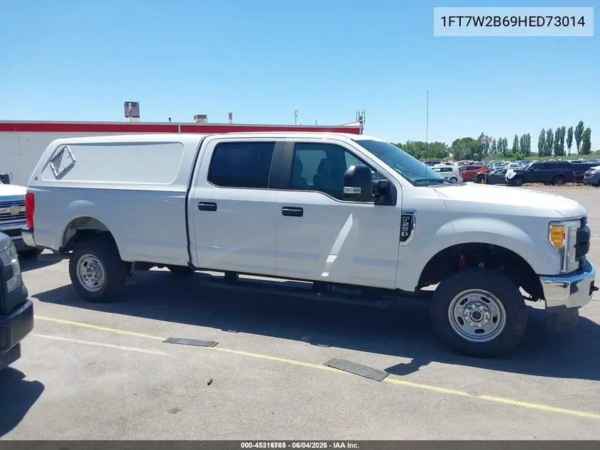 2017 Ford F-250 Xl VIN: 1FT7W2B69HED73014 Lot: 45316765