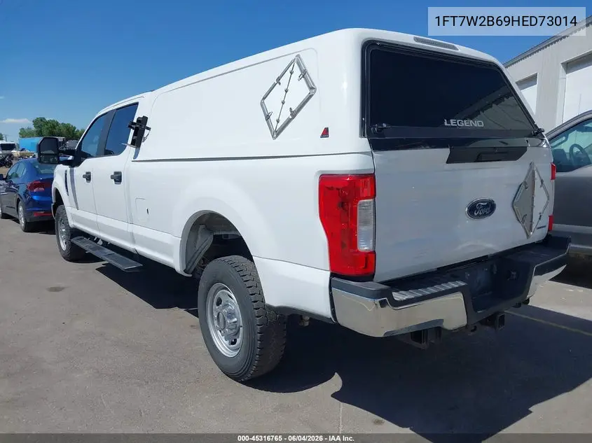 2017 Ford F-250 Xl VIN: 1FT7W2B69HED73014 Lot: 45316765