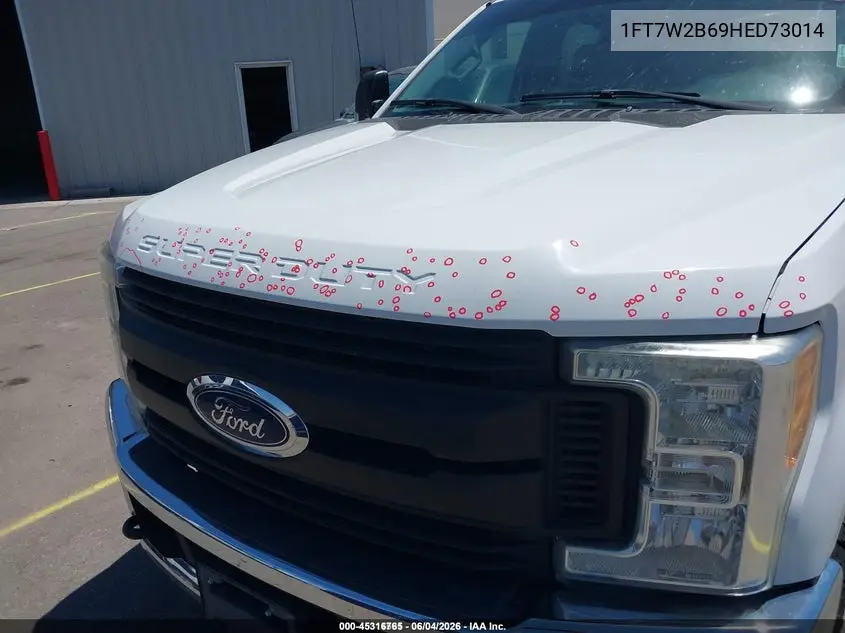 2017 Ford F-250 Xl VIN: 1FT7W2B69HED73014 Lot: 45316765