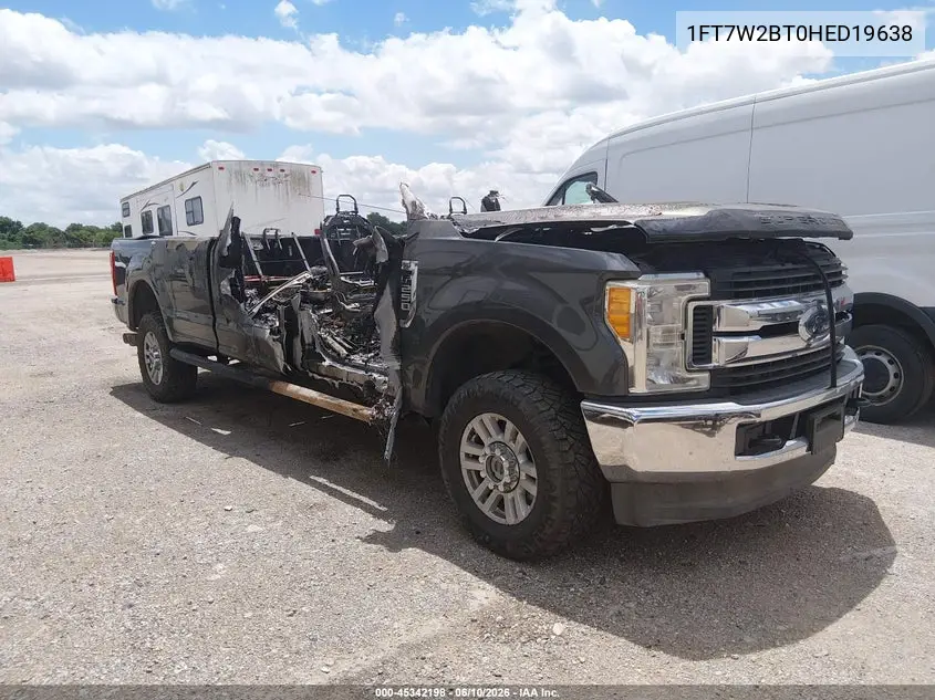 2017 Ford F-250 Xlt VIN: 1FT7W2BT0HED19638 Lot: 45342198
