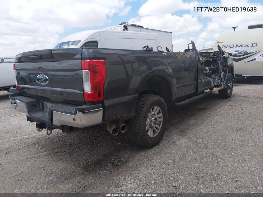 2017 Ford F-250 Xlt VIN: 1FT7W2BT0HED19638 Lot: 45342198