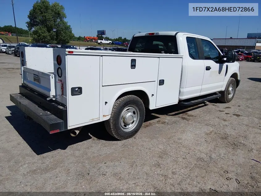 2017 Ford F-250 Xl VIN: 1FD7X2A68HED72866 Lot: 45349005