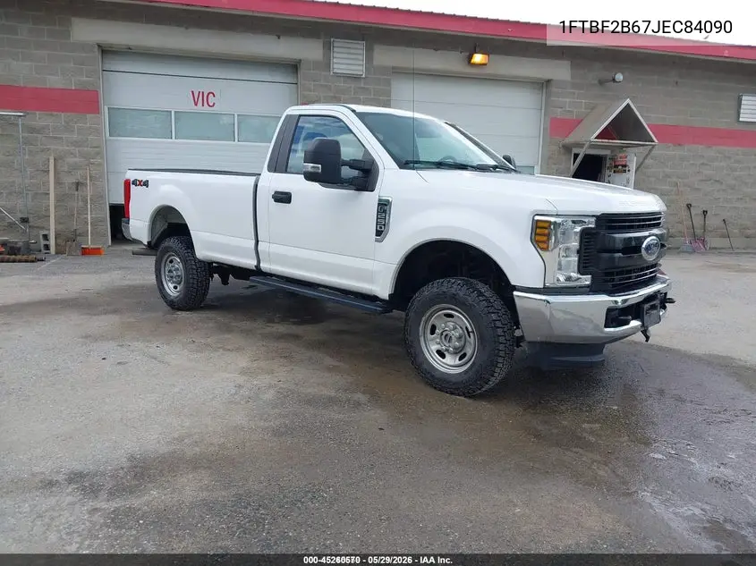 2018 Ford F-250 Xl VIN: 1FTBF2B67JEC84090 Lot: 45260570