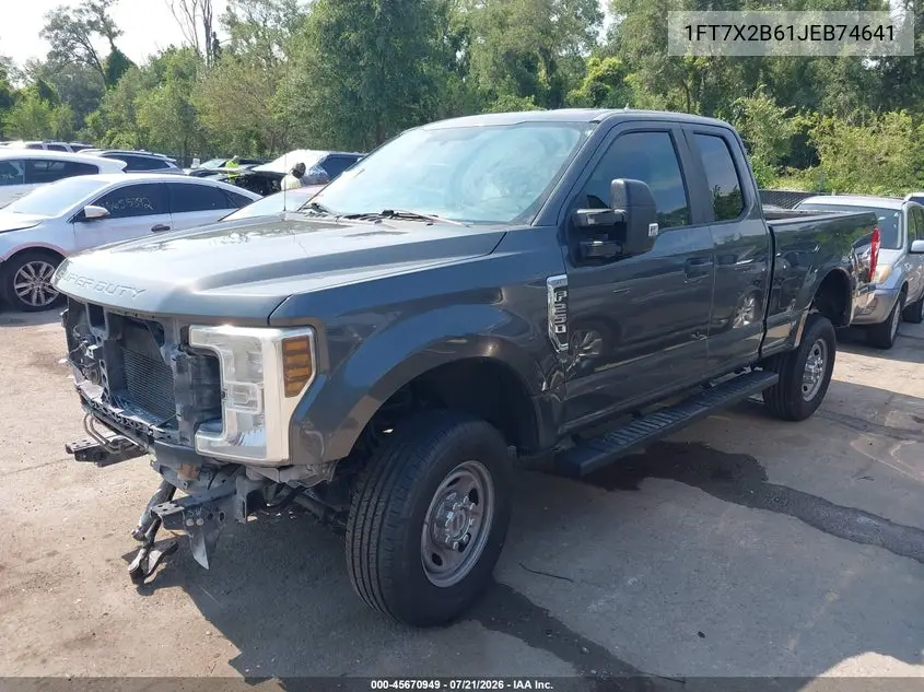 2018 Ford F-250 Lariat/Xl/Xlt VIN: 1FT7X2B61JEB74641 Lot: 45670949