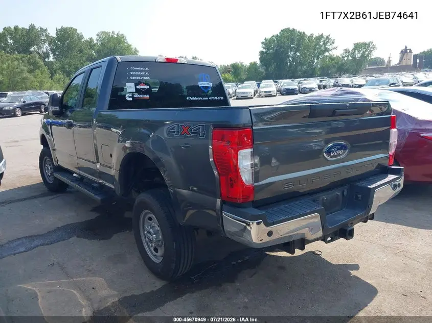 2018 Ford F-250 Lariat/Xl/Xlt VIN: 1FT7X2B61JEB74641 Lot: 45670949