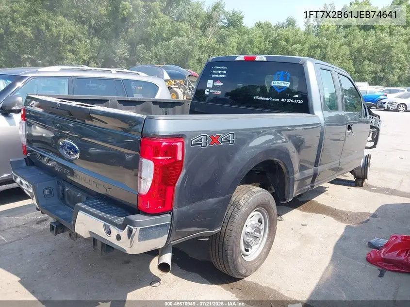 2018 Ford F-250 Lariat/Xl/Xlt VIN: 1FT7X2B61JEB74641 Lot: 45670949