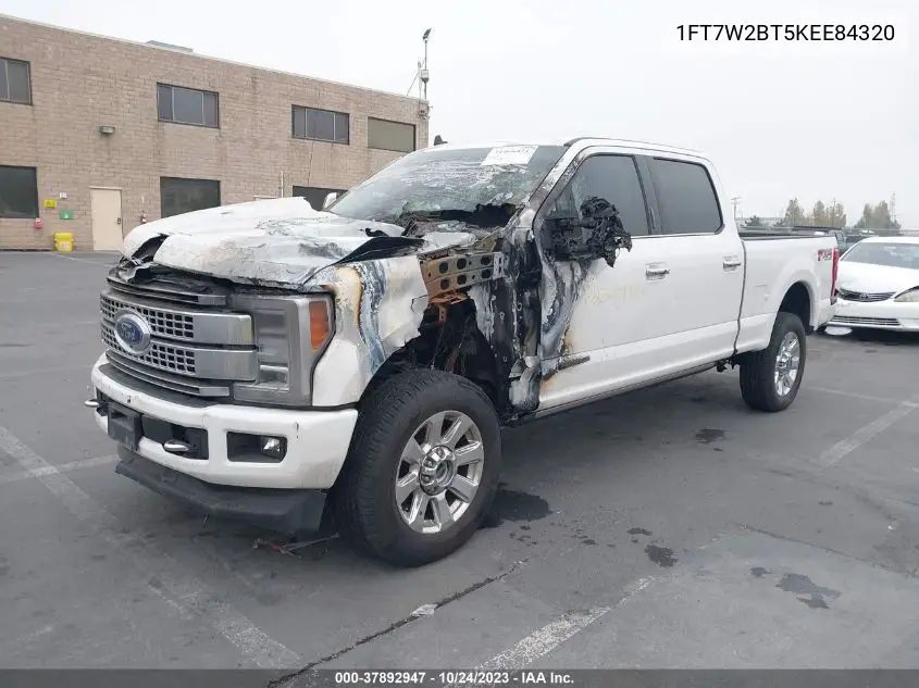 1FT7W2BT5KEE84320 2019 Ford F-250 Platinum