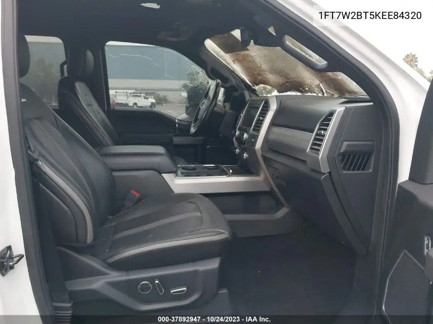 1FT7W2BT5KEE84320 2019 Ford F-250 Platinum