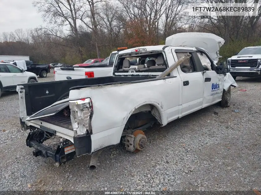 1FT7W2A68KEC89839 2019 Ford F-250 Xl