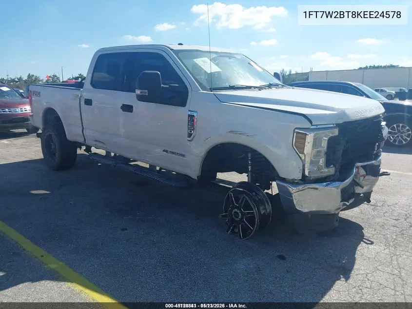 1FT7W2BT8KEE24578 2019 Ford F-250 Xlt