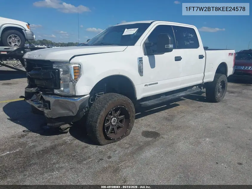 1FT7W2BT8KEE24578 2019 Ford F-250 Xlt