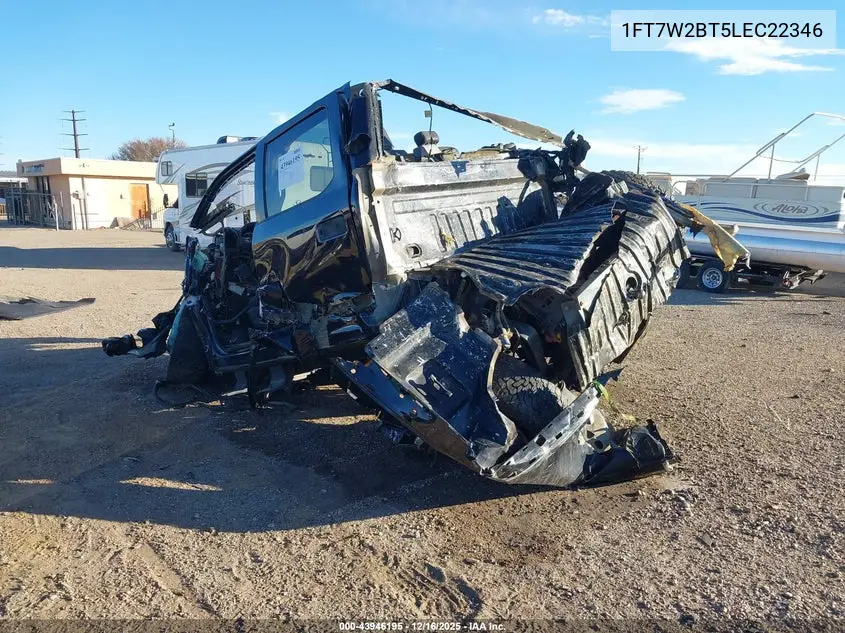 1FT7W2BT5LEC22346 2020 Ford F-250 Xlt
