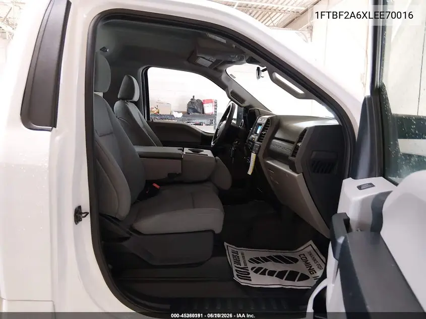 2020 Ford F-250 Xl VIN: 1FTBF2A6XLEE70016 Lot: 45360191