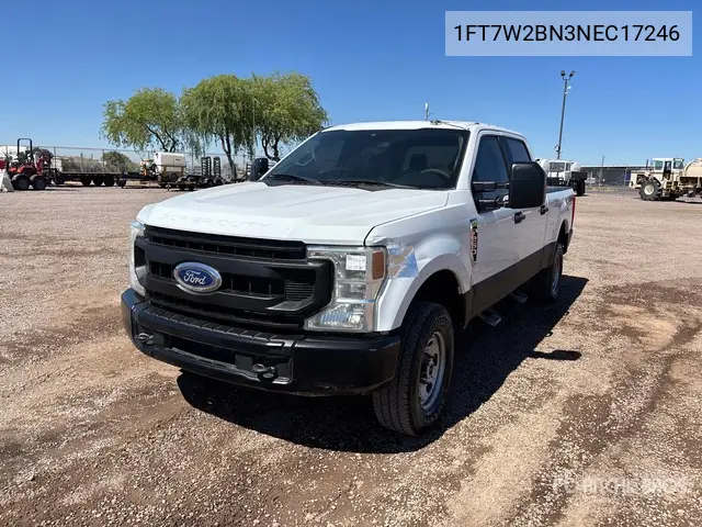 1FT7W2BN3NEC17246 2022 Ford F-250 2022 Ford F-250 Xl 4X4 Crew Cab Pickup