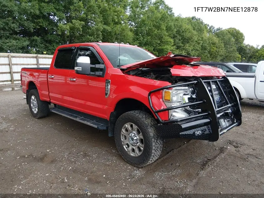 2022 Ford F-250 Lariat VIN: 1FT7W2BN7NEE12878 Lot: 45452450