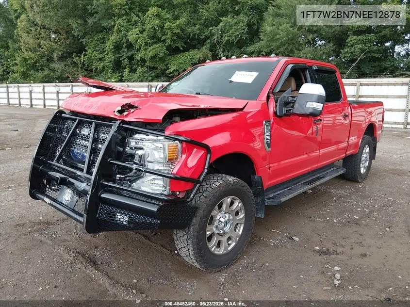 2022 Ford F-250 Lariat VIN: 1FT7W2BN7NEE12878 Lot: 45452450
