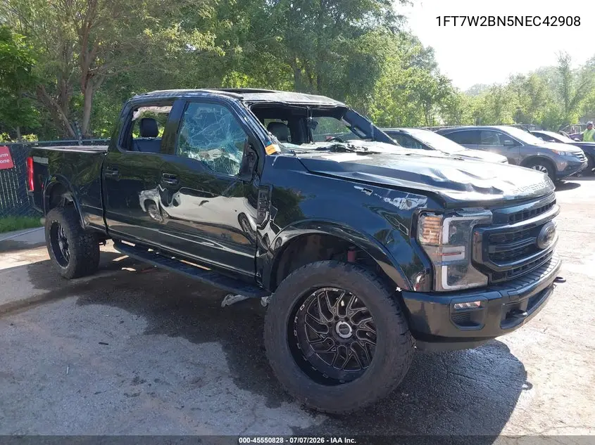 2022 Ford F-250 King Ranch/Lariat/Platinum/Xl/Xlt VIN: 1FT7W2BN5NEC42908 Lot: 45550828