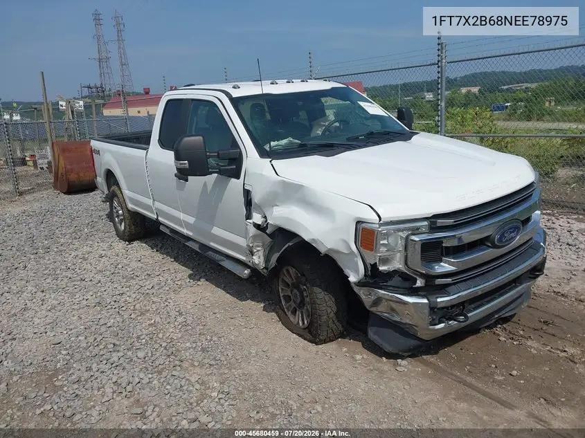 2022 Ford F-250 Xl VIN: 1FT7X2B68NEE78975 Lot: 45680459