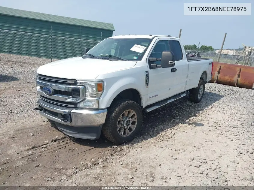 2022 Ford F-250 Xl VIN: 1FT7X2B68NEE78975 Lot: 45680459