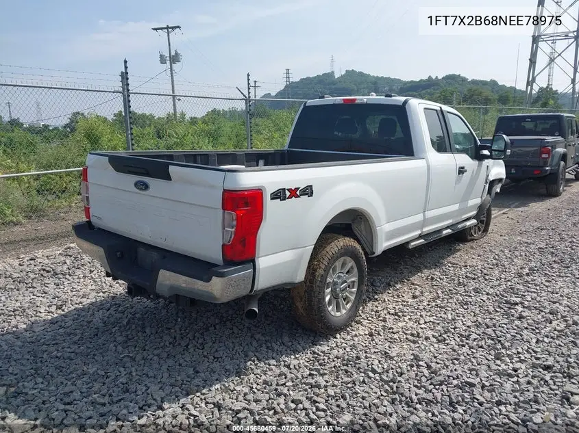 2022 Ford F-250 Xl VIN: 1FT7X2B68NEE78975 Lot: 45680459