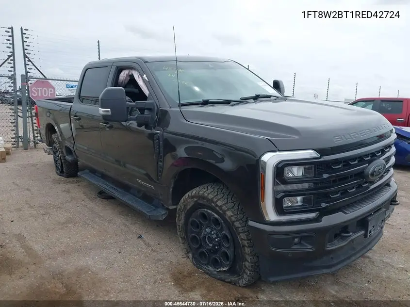2024 Ford F-250 Lariat VIN: 1FT8W2BT1RED42724 Lot: 45644730