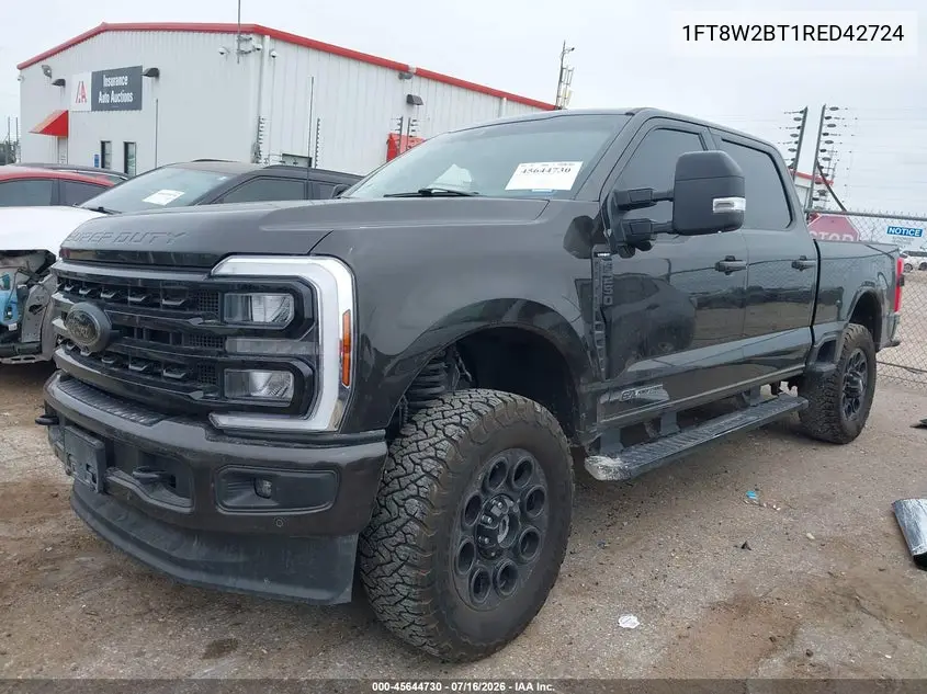 2024 Ford F-250 Lariat VIN: 1FT8W2BT1RED42724 Lot: 45644730