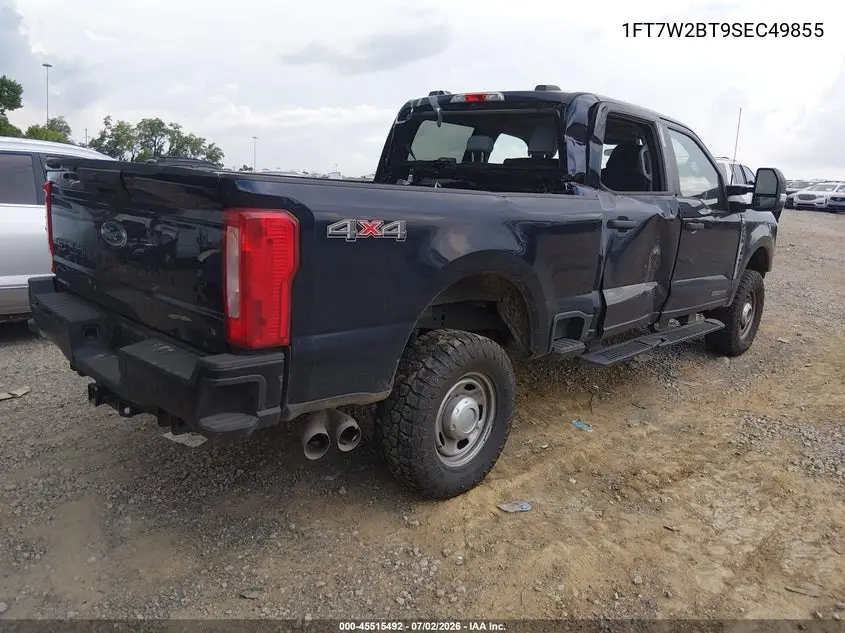 2025 Ford F-250 Xl VIN: 1FT7W2BT9SEC49855 Lot: 45515492