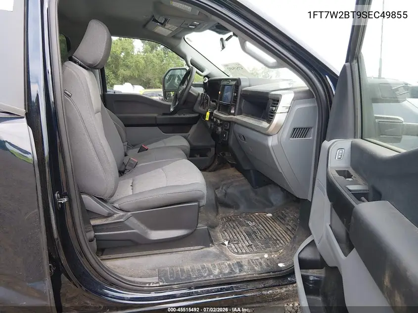 2025 Ford F-250 Xl VIN: 1FT7W2BT9SEC49855 Lot: 45515492