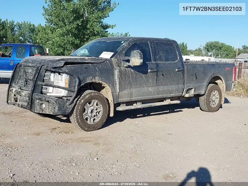 2025 Ford F-250 Xlt VIN: 1FT7W2BN3SEE02103 Lot: 45664264