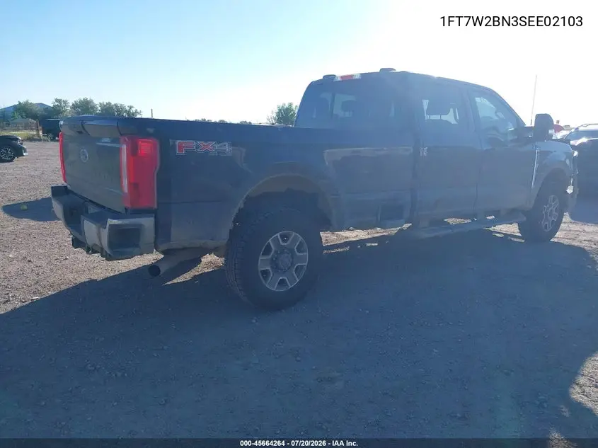 2025 Ford F-250 Xlt VIN: 1FT7W2BN3SEE02103 Lot: 45664264