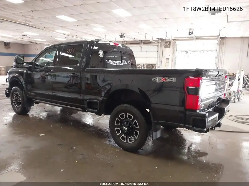 2026 Ford F-250 Platinum VIN: 1FT8W2BT4TED16626 Lot: 45567921