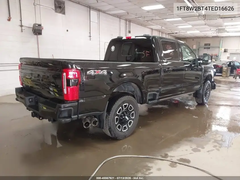 2026 Ford F-250 Platinum VIN: 1FT8W2BT4TED16626 Lot: 45567921