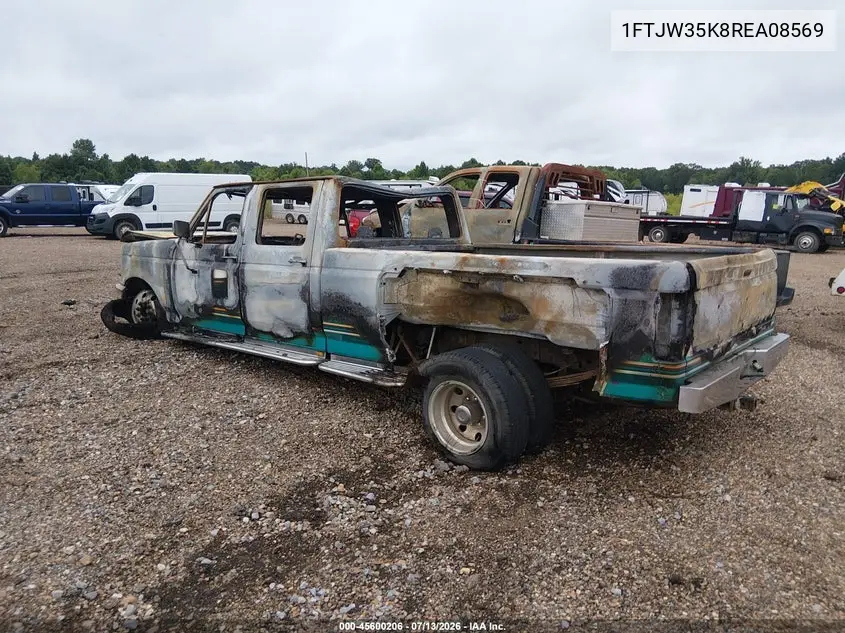 1994 Ford F350 VIN: 1FTJW35K8REA08569 Lot: 45600206