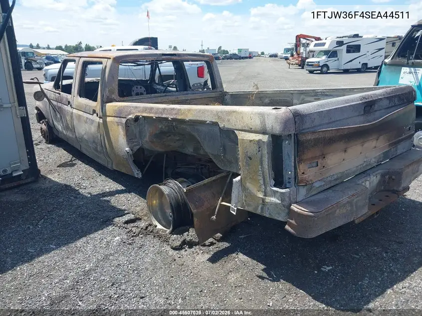 1995 Ford F350 VIN: 1FTJW36F4SEA44511 Lot: 45507039