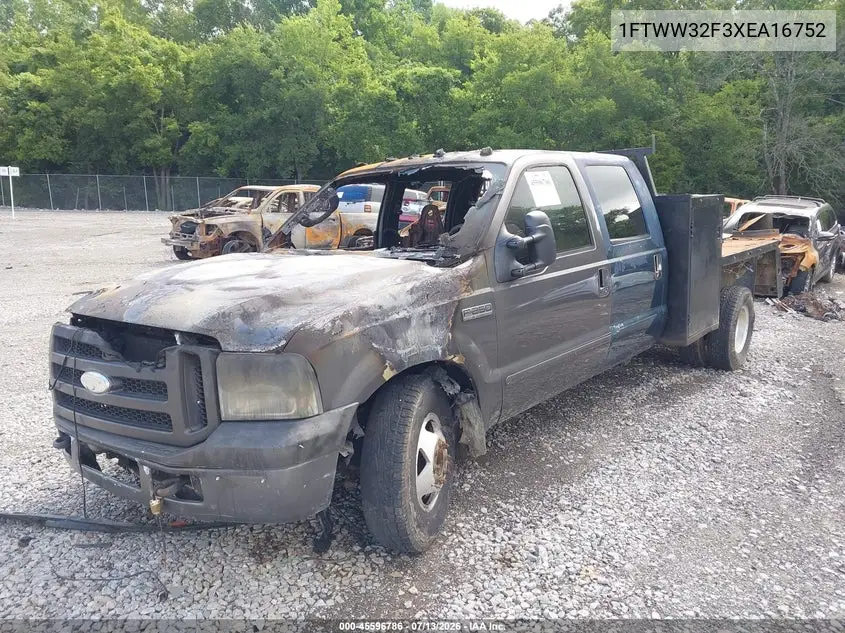 1999 Ford F-350 Lariat/Xl/Xlt VIN: 1FTWW32F3XEA16752 Lot: 45596786