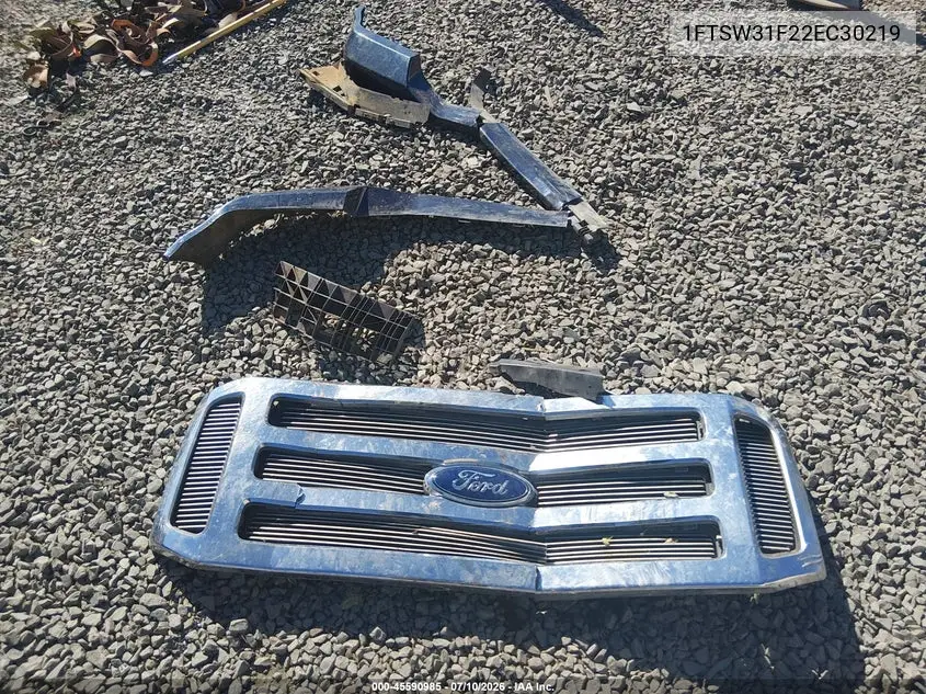 2002 Ford F-350 Lariat/Xl/Xlt VIN: 1FTSW31F22EC30219 Lot: 45590985