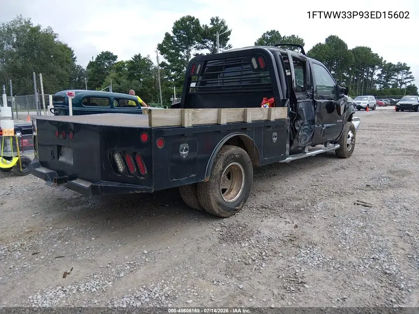 2003 Ford F-350 Lariat/Xl/Xlt VIN: 1FTWW33P93ED15602 Lot: 45606169