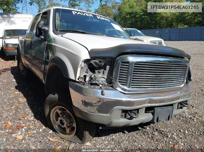 1FTSW31P54EA01285 2004 Ford F-350 Lariat/Xl/Xlt