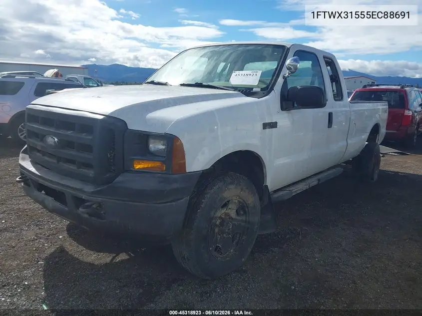 2005 Ford F-350 Lariat/Xl/Xlt VIN: 1FTWX31555EC88691 Lot: 45318923