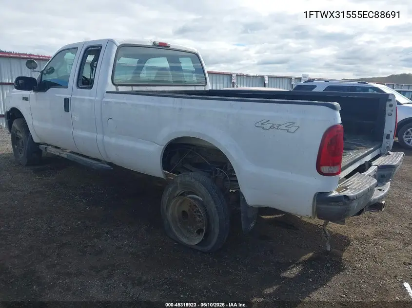 2005 Ford F-350 Lariat/Xl/Xlt VIN: 1FTWX31555EC88691 Lot: 45318923