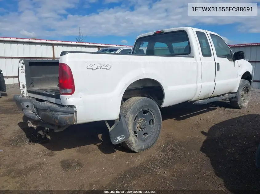 2005 Ford F-350 Lariat/Xl/Xlt VIN: 1FTWX31555EC88691 Lot: 45318923