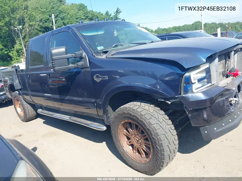 2005 Ford F-350 Lariat/Xl/Xlt VIN: 1FTWX32P45EB32108 Lot: 45578559
