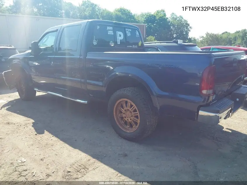 2005 Ford F-350 Lariat/Xl/Xlt VIN: 1FTWX32P45EB32108 Lot: 45578559