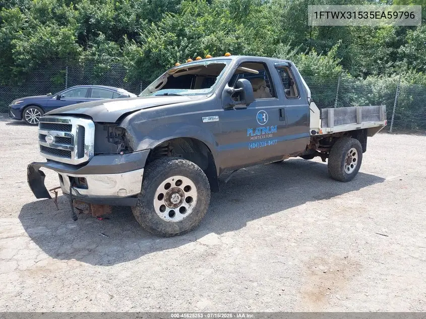 2005 Ford F-350 Lariat/Xl/Xlt VIN: 1FTWX31535EA59796 Lot: 45625253